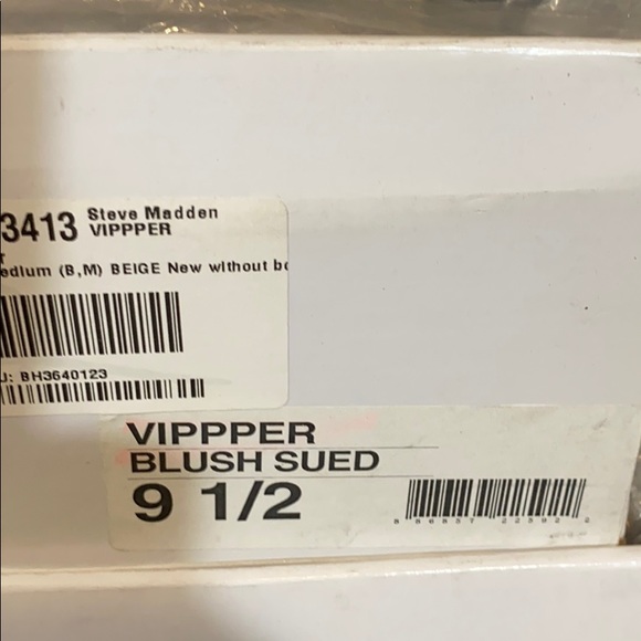 NWT STEVE MADDEN Vippper Suede Plarform Heels - Picture 11 of 11